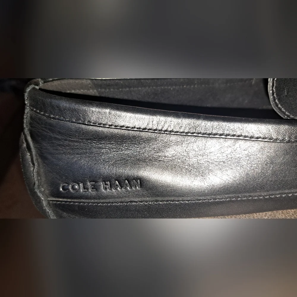 Cole Haan Wyatt Horsebit Loafers Dress Shoes Mens Black Leather Slip On  10.5M